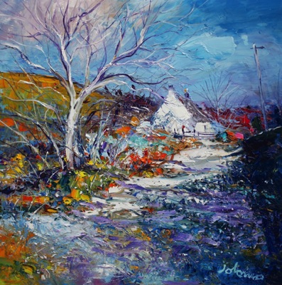Springlight at St Colmac Isle of Bute 20x20